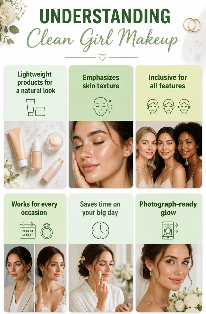 Clean Girl Makeup: A Complete Guide to the Look in 2026 11 Visual description of clean girl makeup principles and techniques.