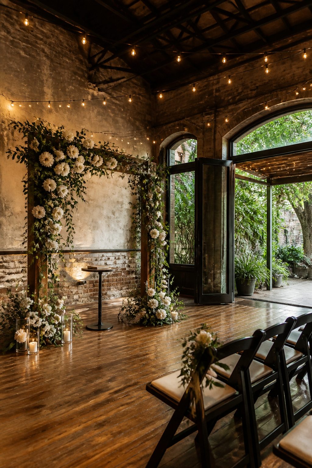 8 Indoor Wedding Venue Types for 2026: Research-Based Picks 9 Mildred Hall interior showcasing original church architecture for events.
