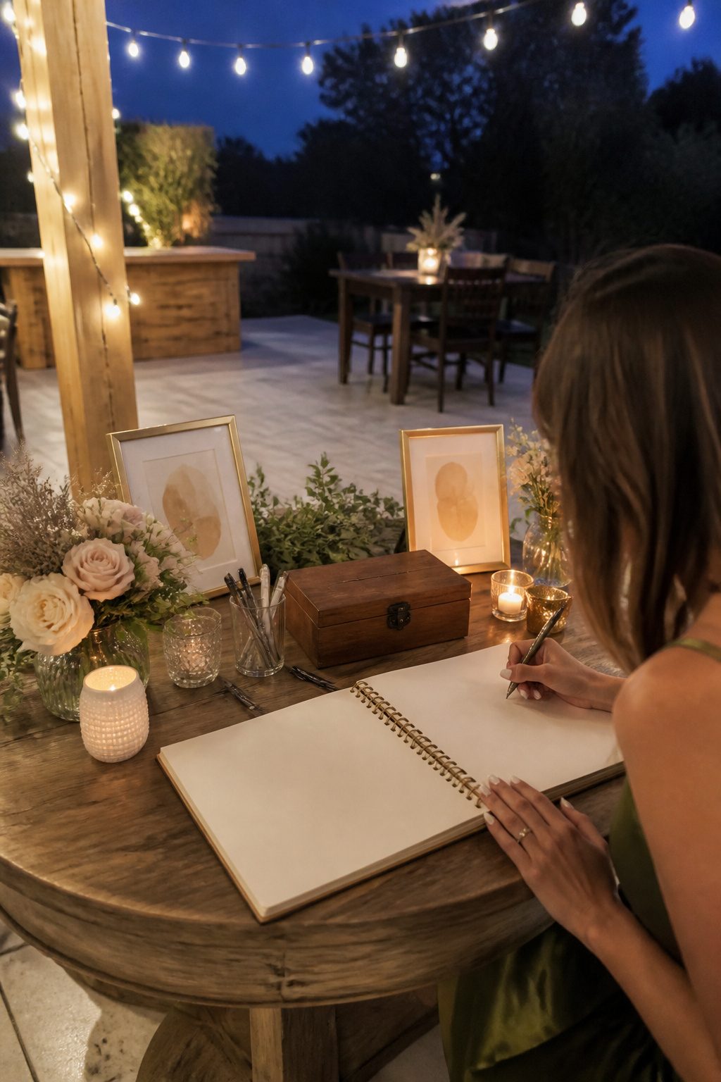 20 Wedding Sign In Ideas Guest Books Couples Actually Keep 20 A bucket list guest book with decorative prompts for guest contributions.
