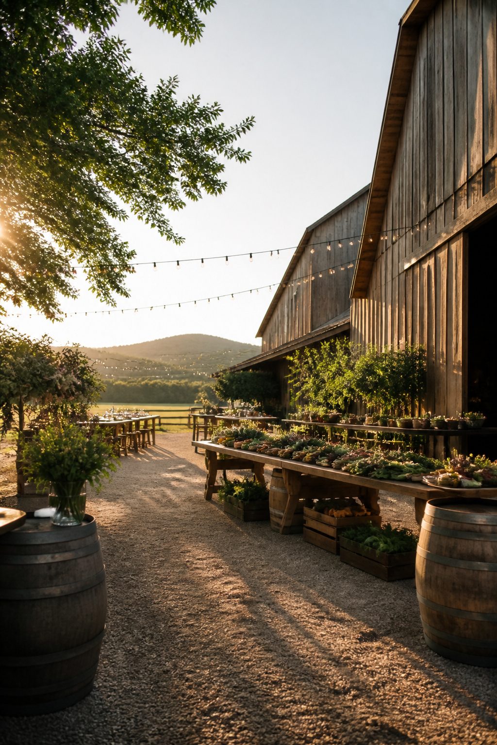 24 Wedding Station Ideas for 2026 Receptions 10 Fresh vegetables and grains displayed at a farm-to-table station.