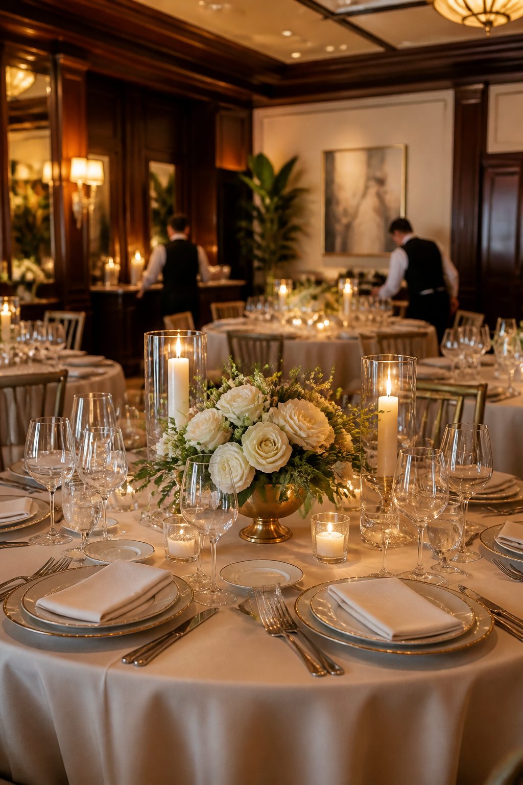 9 Indoor Wedding Venue Ideas for 2026: From Warehouses to Museums 9 Interior view of The Madison Club with elegant dining setup.